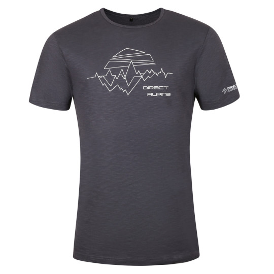 Tee-shirt homme BOSCO 2.0 anthracite-geometric DirectAlpine