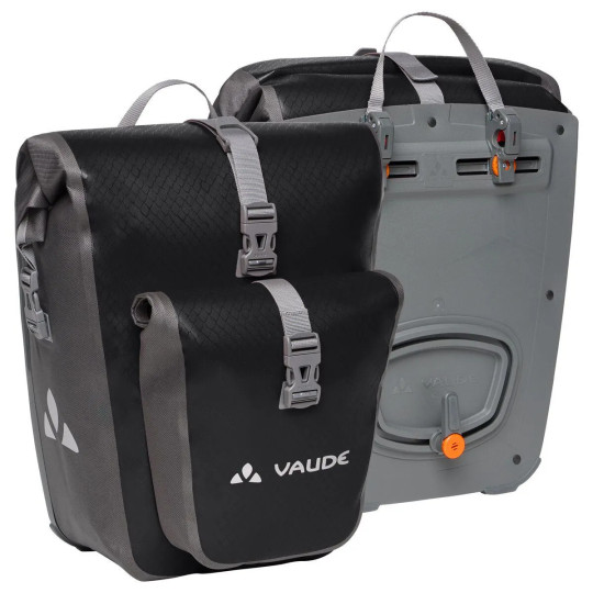 Sacoches vélo arrière AQUA BACK PLUS 2 x 25,5L noir VAUDE (la paire)