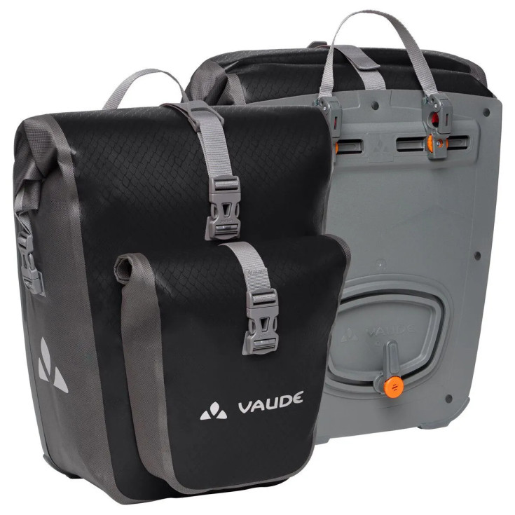 Sacoches vélo arrière AQUA BACK PLUS 2 x 25,5L noir VAUDE (la paire)