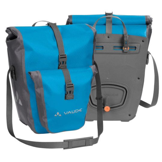 Sacoches vélo arrière AQUA BACK PLUS 2 x 25,5L icicle-turquoise VAUDE (la paire)