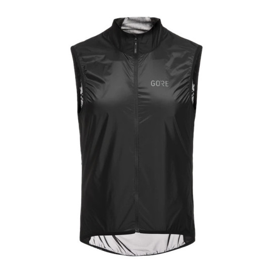 Gilet windstopper vélo homme AMBIENT VEST black GOREWEAR
