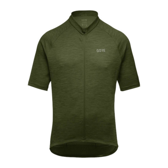 Maillot vélo homme C3 JERSEY green GOREWEAR