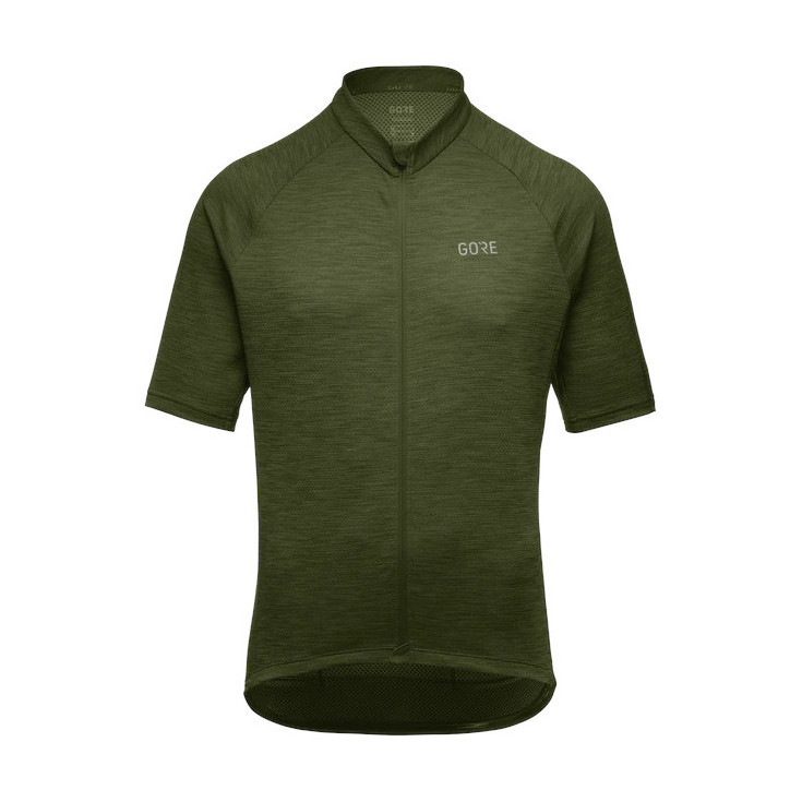 Maillot vélo homme C3 JERSEY green GOREWEAR