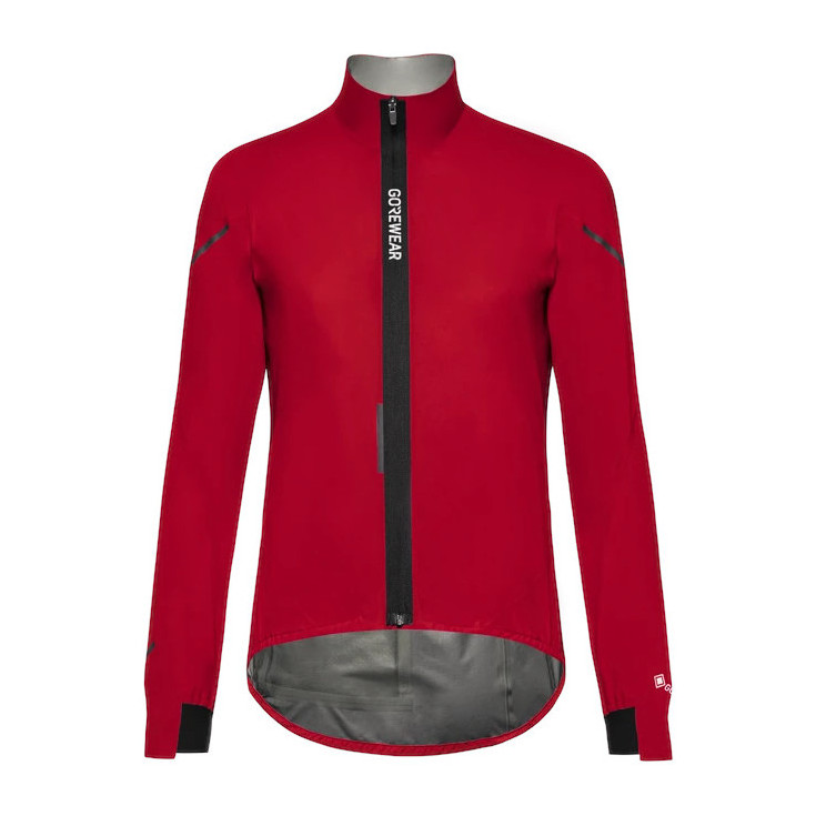 Veste imperméable vélo femme SPINSHIFT GORE-TEX JACKET WOMENS rouge GOREWEAR