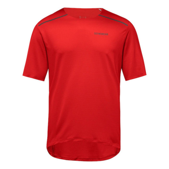 Tee-shirt Trail Running homme CONTEST 2.0 T-SHIRT rouge GOREWEAR