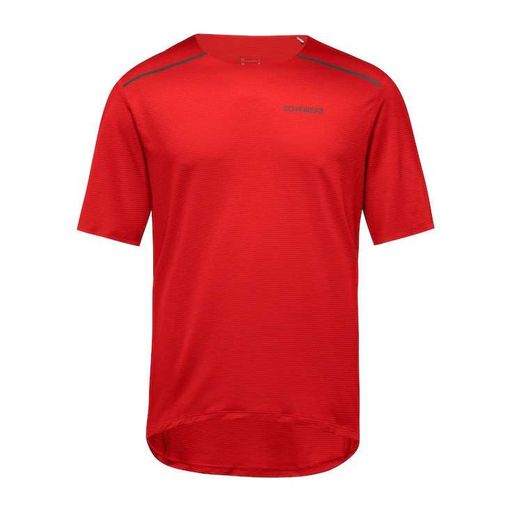 Tee-shirt Trail Running homme CONTEST 2.0 T-SHIRT rouge GOREWEAR