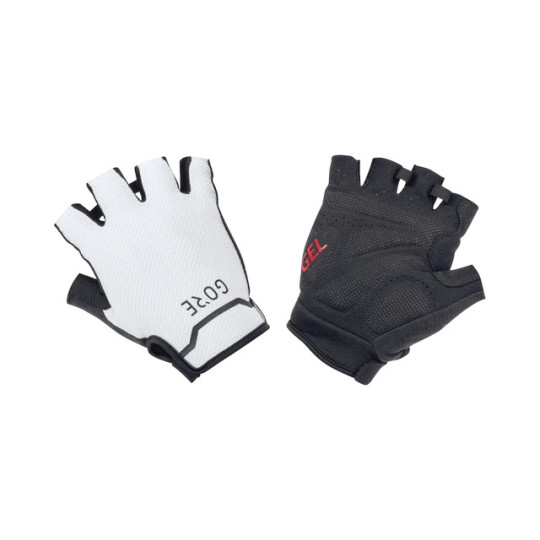 Gant mitaine vélo C5 SHORT GLOVES blanc GOREWEAR