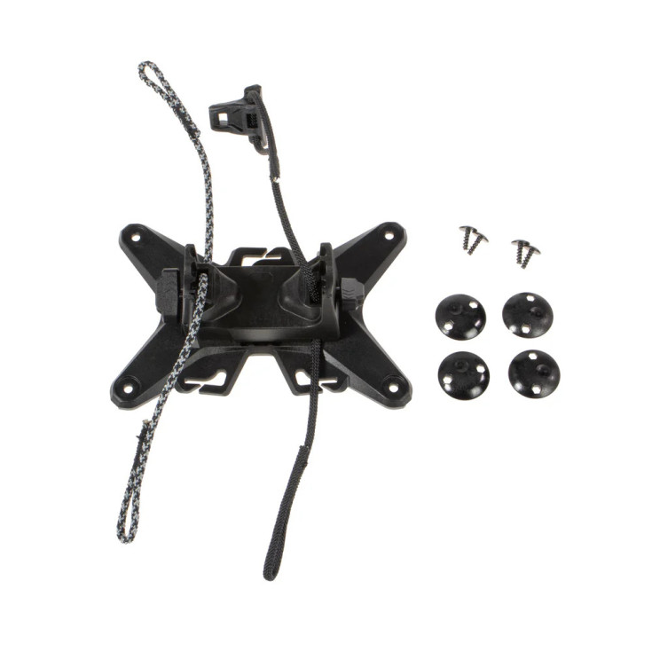 Kit de fixation universel pour guidon vélo HANDELBAR MOUNTING-SET noir ORTLIEB