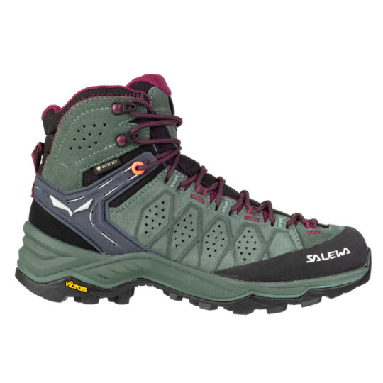 Chaussure de randonnée femme WS ALP TRAINER 2 MID GTX duck-green-rhododendron SALEWA