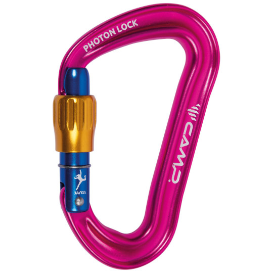 Mousqueton à vis PHOTON LOCK JANJA fuschia CAMP