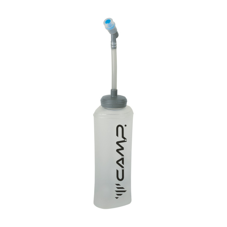 Flasque hydratation pliable 44g avec canule SF 600ml grise CAMP