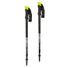 Bâtons de marche 3 brins COMPACT PRO jaune Fizan 2025 (la paire)