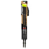 Bâtons de marche 3 brins COMPACT PRO jaune Fizan 2025 (la paire)