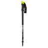 Bâtons de marche 3 brins COMPACT PRO jaune Fizan 2025 (la paire)