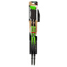 Bâtons de marche 3 brins COMPACT vert Fizan 2025 (la paire)