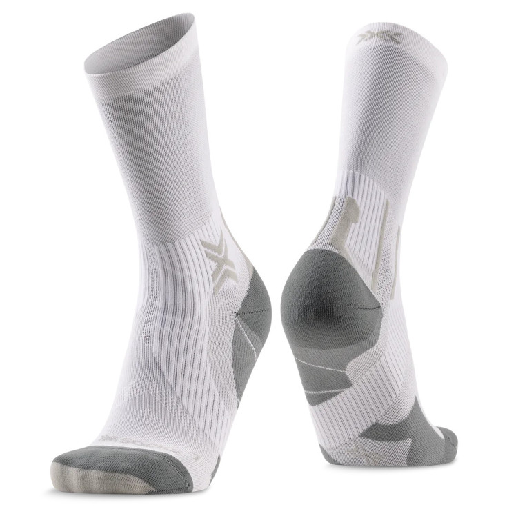 Chaussettes Trail Running RUN PERFORM CREW artic-white X-Socks
