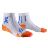 Chaussettes Trail Running RUN EXPERT ANKLE white-orange-blue X-Socks