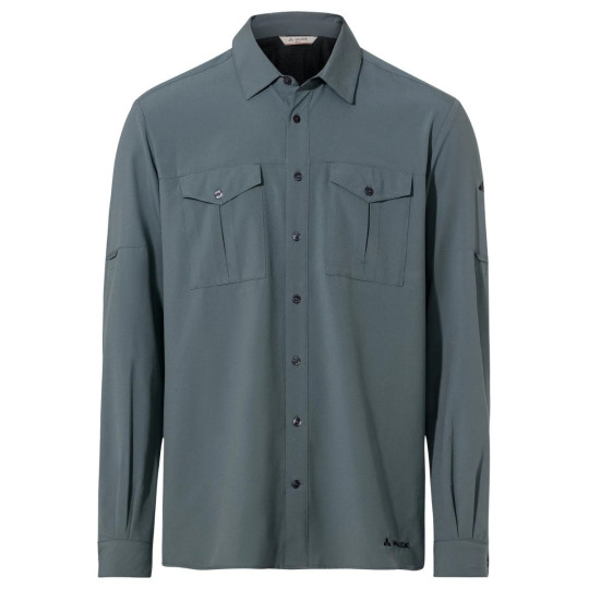 Chemise respirante ML été homme ROSEMOOR LS SHIRT II 964-heron Vaude
