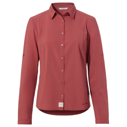 Chemise respirante ML été femme Women's ROSEMOOR LS SHIRT IV 804-brick Vaude