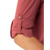 Chemise respirante ML été femme Women's ROSEMOOR LS SHIRT IV 804-brick Vaude