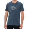 Tee-shirt fibres de bois TEKOA T-Shirt III bleu Vaude