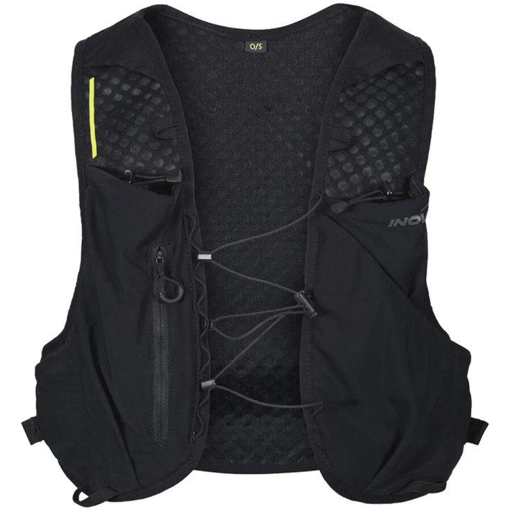 Gilet Trail Running RACEPAC 4 noir unisexe INOV8