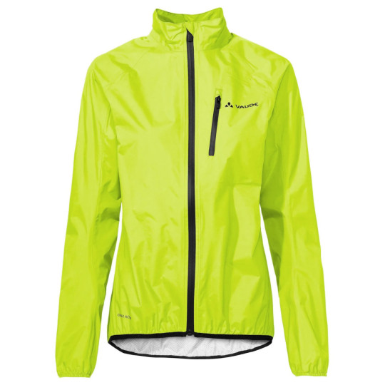 Veste pluie vélo femme WOMEN'S DROP JACKET III neon-yellow Vaude