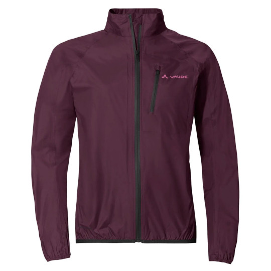 Veste pluie vélo femme WOMEN'S DROP JACKET III cassis Vaude