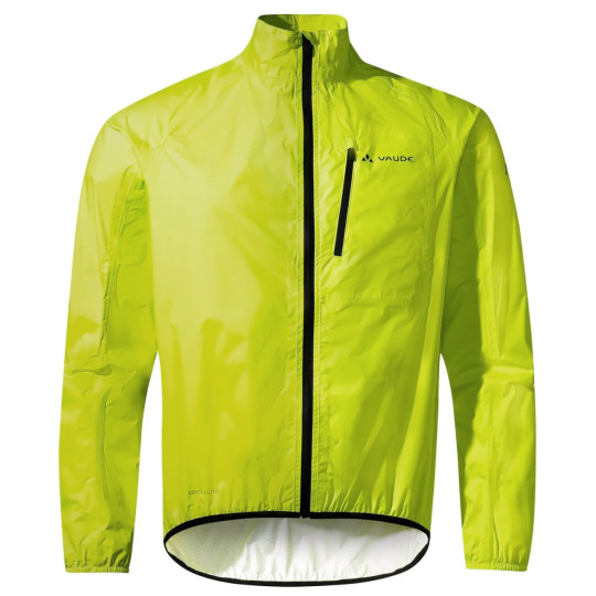 Veste pluie vélo homme DROP JACKET III neon-yellow Vaude