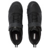 Chaussures vélo homme SPD velcro PAVEI II noires Vaude