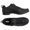 Chaussures vélo homme SPD velcro PAVEI II noires Vaude