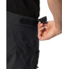 Bermuda avec cuissard intégré vélo homme QIMSA SHORTS noir Vaude