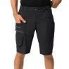 Bermuda avec cuissard intégré vélo homme QIMSA SHORTS noir Vaude