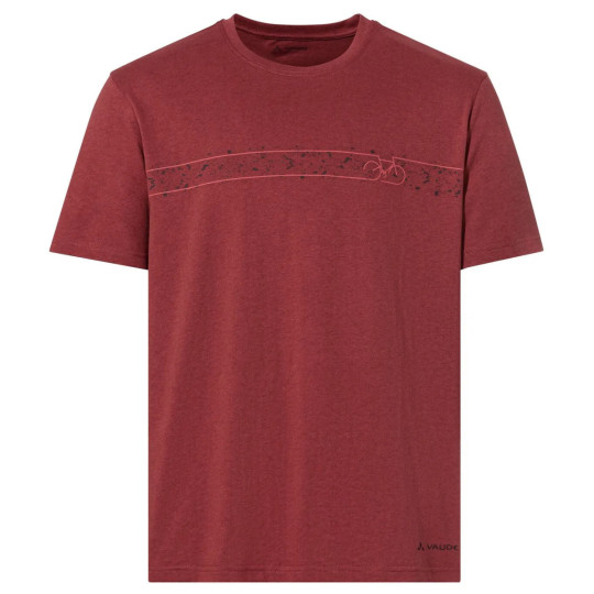 Tee-shirt coton bio CYCLIST T-Shirt V 557-redeva Vaude