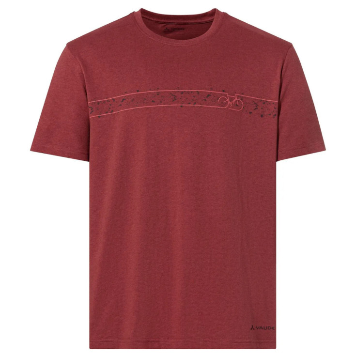 Tee-shirt coton bio CYCLIST T-Shirt V 557-redeva Vaude