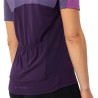 Maillot vélo femme WOMEN'S MATERA Full-zip 124-eggplant Vaude