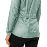 Veste coupe-vent vélo femme WOMEN'S MATERA AIR JACKET dusty-fern Vaude