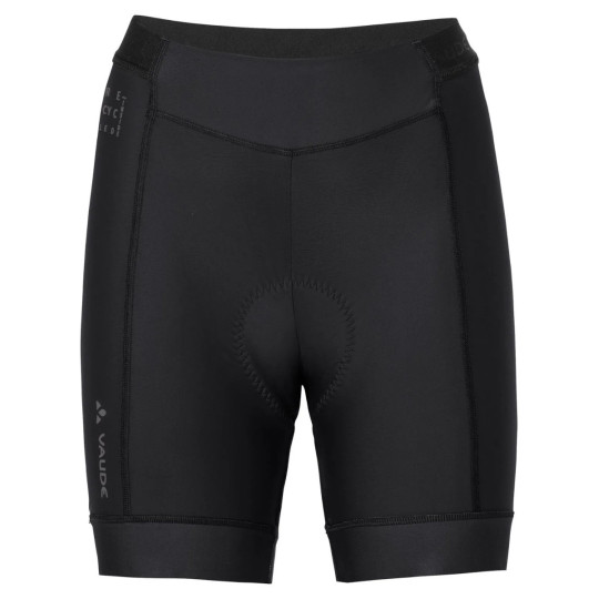 Cuissard vélo femme WOMEN'S POSTA SHORTY CYCLISTE noir Vaude