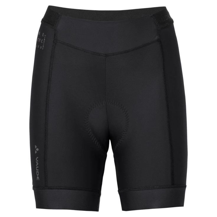 Cuissard vélo femme WOMEN'S POSTA SHORTY CYCLISTE noir Vaude