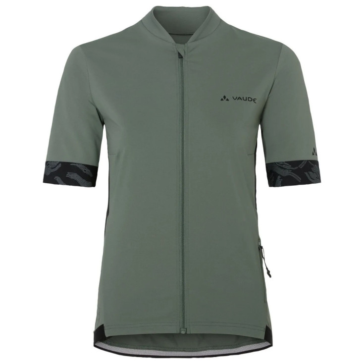 Maillot vélo femme WOMEN'S KURO II Full-zip 123-agave Vaude