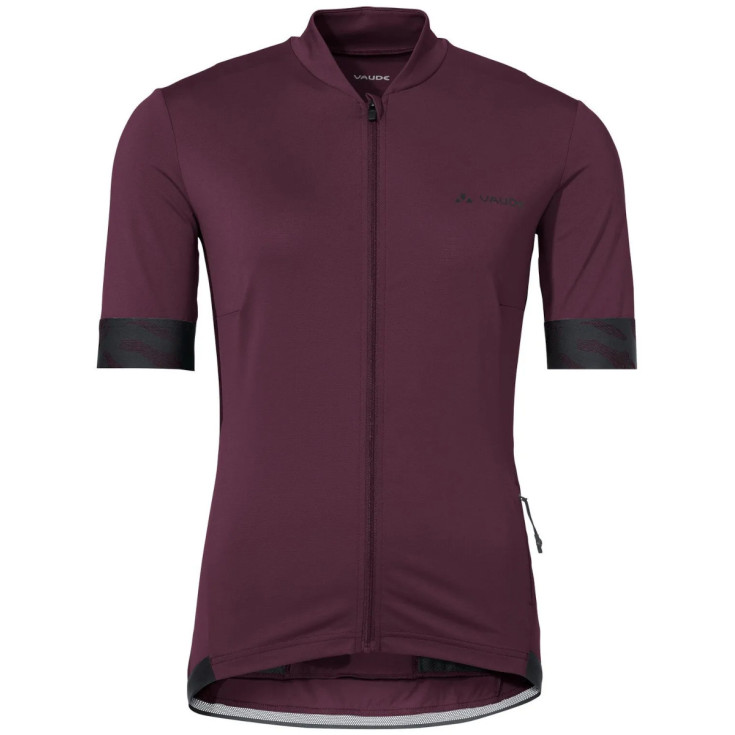 Maillot vélo femme WOMEN'S KURO II Full-zip 190-cassis Vaude