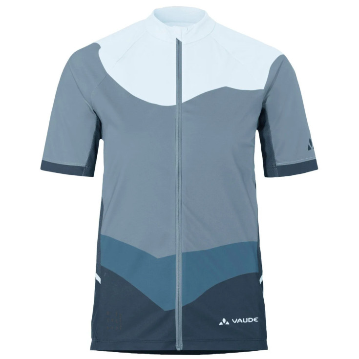 Maillot vélo femme WOMEN'S POSTA III Full-zip nordic-blue Vaude