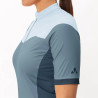 Maillot vélo femme WOMEN'S POSTA III Full-zip nordic-blue Vaude