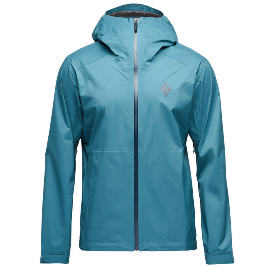 Veste imperméable homme FINELINE STRETCH RAIN SHELL creek-blue Black Diamond