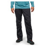 Sur-pantalon imperméable homme FINELINE STRETCH FULL ZIP PANTS noir Black Diamond