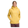 Veste imperméable femme WOMEN'S FINELINE STRETCH RAIN SHELL soft-ochre Black Diamond