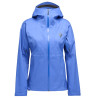 Veste imperméable femme WOMEN'S FINELINE STRETCH RAIN SHELL clean-blue Black Diamond