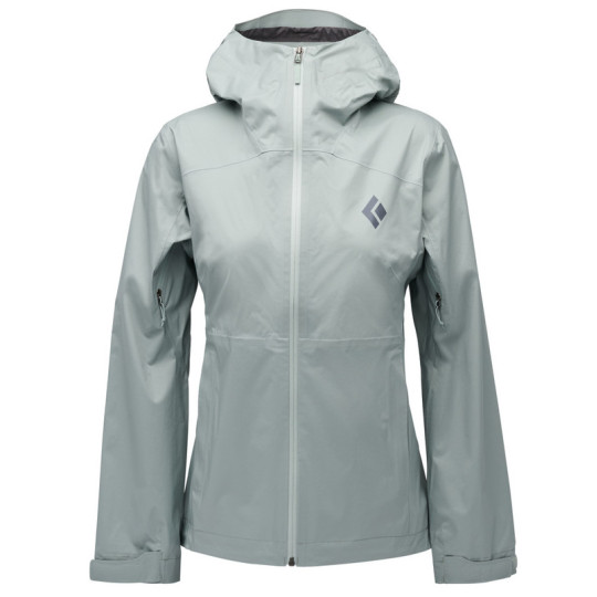 Veste imperméable femme WOMEN'S FINELINE STRETCH RAIN SHELL agave Black Diamond