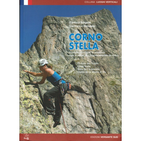Livre Topo Escalade Italie - Corno Stella - Editions Versante Sud