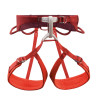Baudrier escalade et alpinisme ADJAMA rouge Petzl 2025
